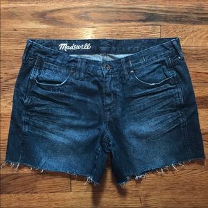 Madewell denim cutoff shorts size 29